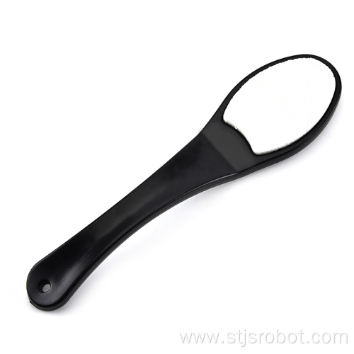 High Quality file Feet flat Plastic handle to rub feet pedicure planing tool